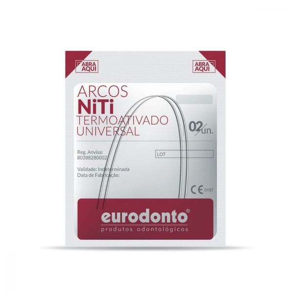 ARCO-NITINOL-SUPERELASTICO-TERMO-ATIVADO---UNIVERSAL---NITI---REDONDO-.013----EURODONTO