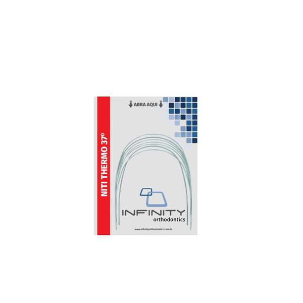 ARCO-INTRAORAL-NITINOL-SUPERELASTICO-TERMOATVADO---NITI---SUPERIOR-INFERIOR--RETANGULAR-.018-X.025----MEDIO---INFINITY