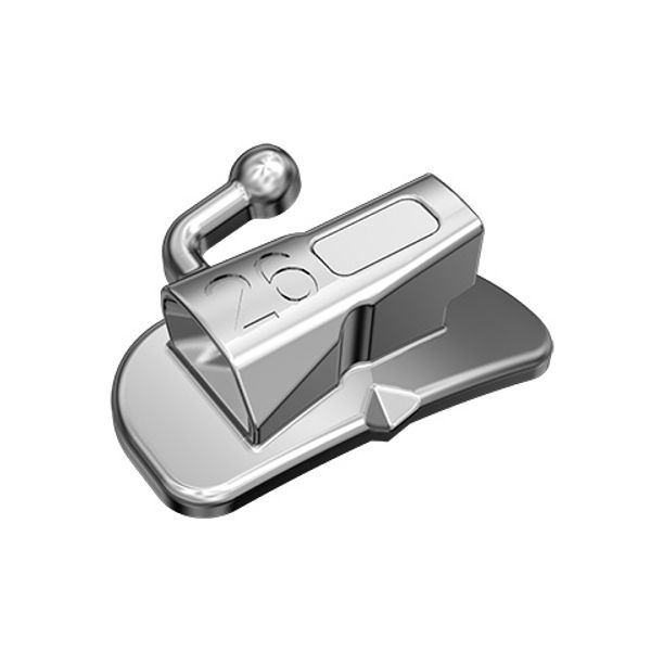 TUBO-ORTODONTICO-PARA-COLAGEM---PRESCRICAO-MBT-.022--SIMPLES-AFUNILADO---DENTE-46---INFINITY