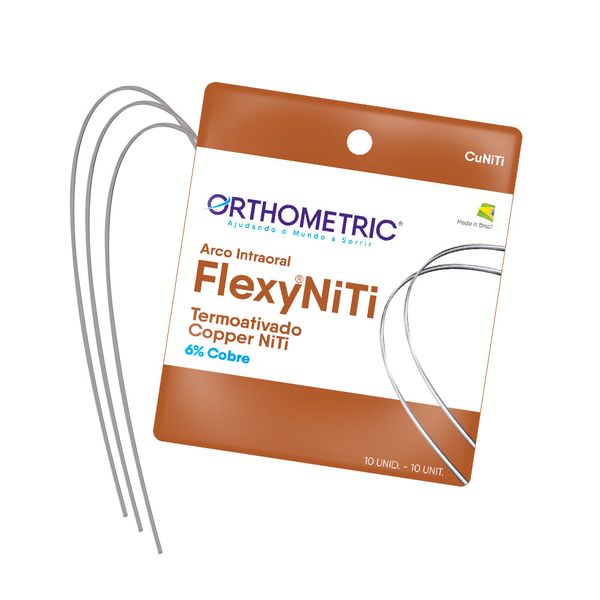 ARCO-COPPER-NITI-SUPERELASTICO-ALX---SUPERIOR---CONITI---RETANGULAR-.019-X.025----ORTHOMETRIC