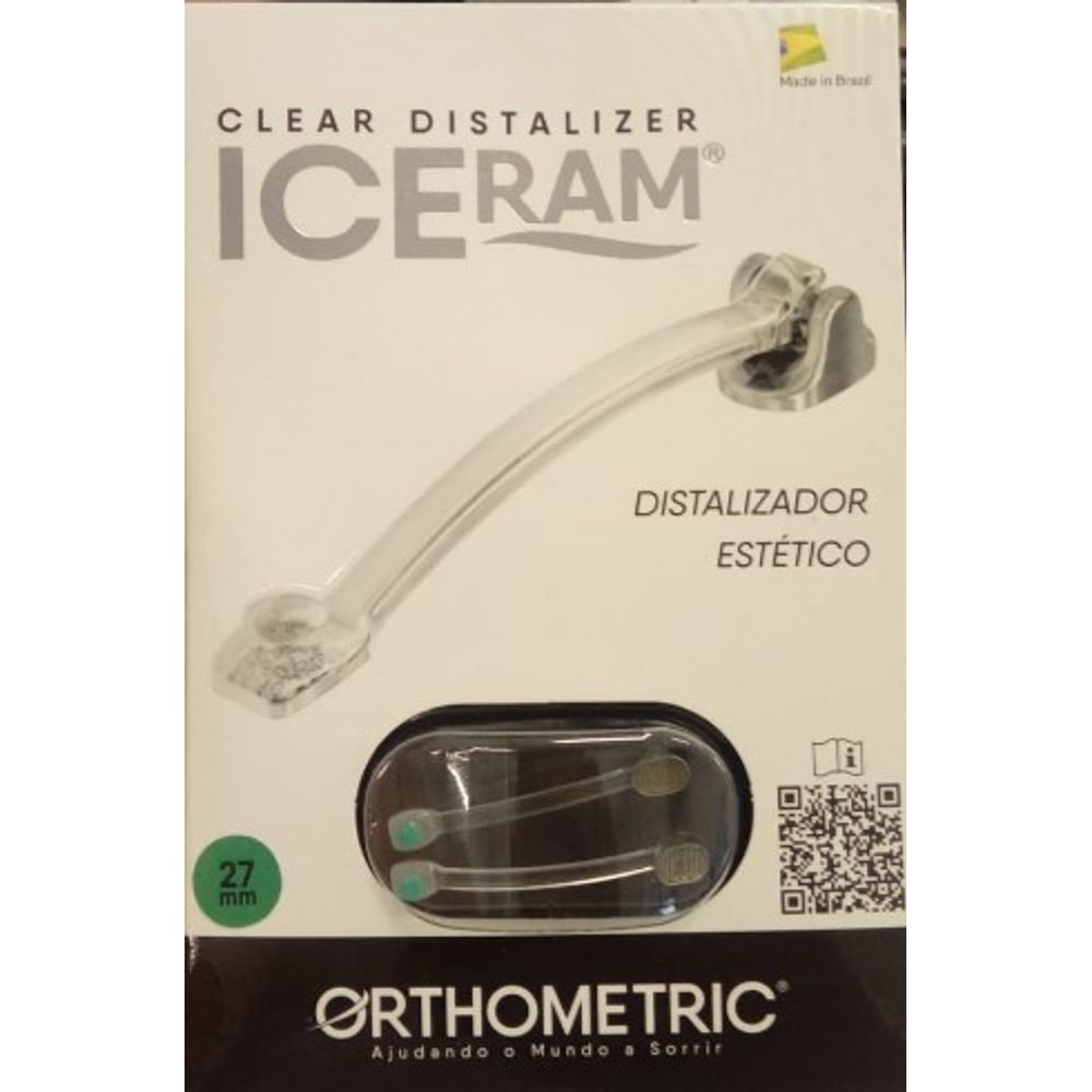 ORTHOM-ICERAM CLEAR DISTALIZER 27MM 2UN - ortodente